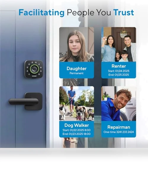 Smart Lock with Fingerprint ID and WiFi — Smart Home Security, ULTRALOQ
