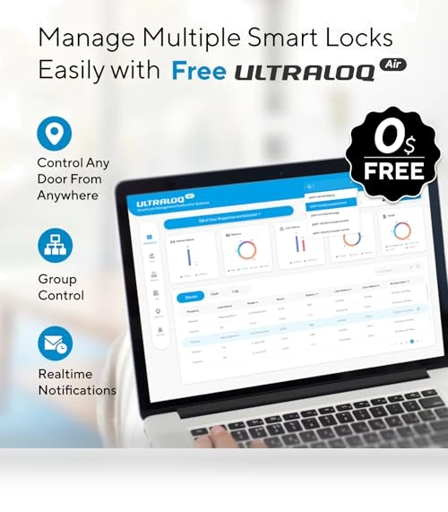 Smart Lock with Fingerprint ID and WiFi — Smart Home Security, ULTRALOQ