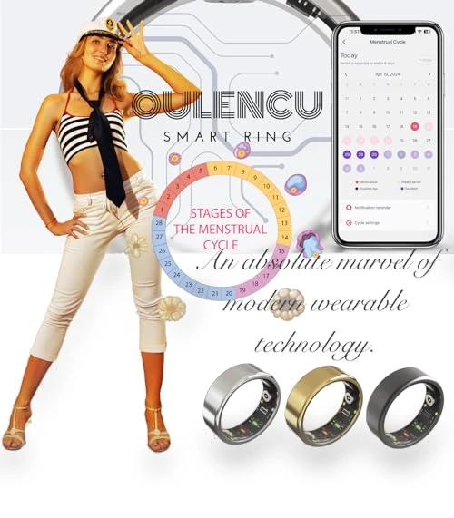 Smart Ring Health Tracker — Smart Rings, Oulencu