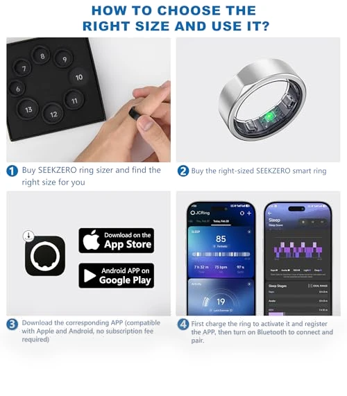 Smart Ring — Health & Fitness, SEEKZERO