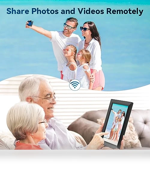 WiFi Digital Picture Frame — Digital Frames, LOOFII