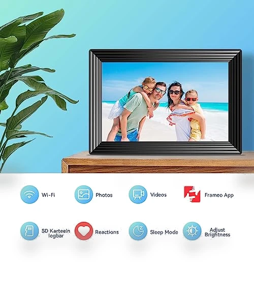 WiFi Digital Picture Frame — Digital Frames, LOOFII