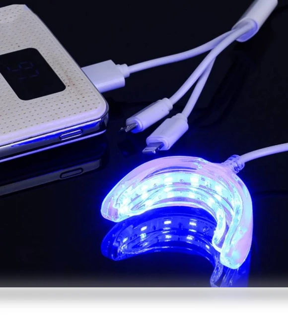 LED Blue Light Dental Tray Set — Bright Smile Solutions