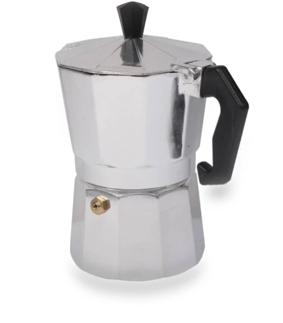Aluminum Moka Coffee Maker — Stovetop Moka Pots