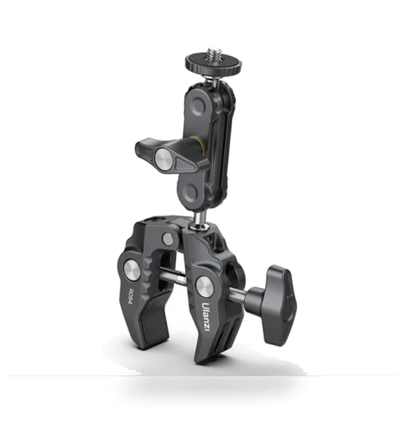Metal Super Clamp with 360° Ball Head Magic Arm — Mounts & Clamps, Ulanzi