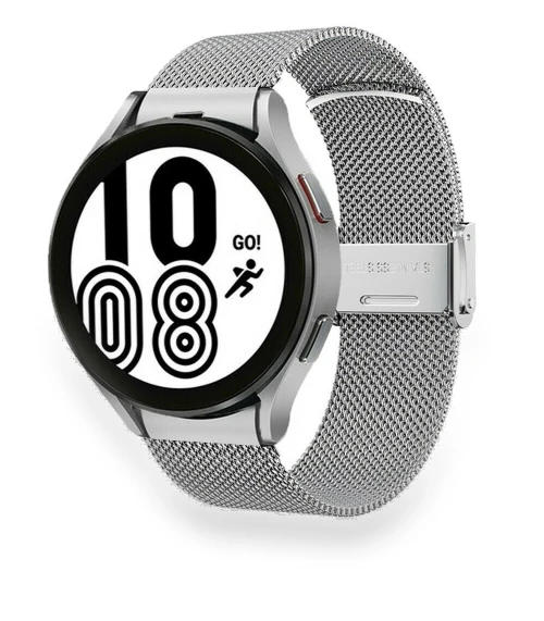 Milan Metal Steel Mesh Buckle Watch Band — Bands, Samsung
