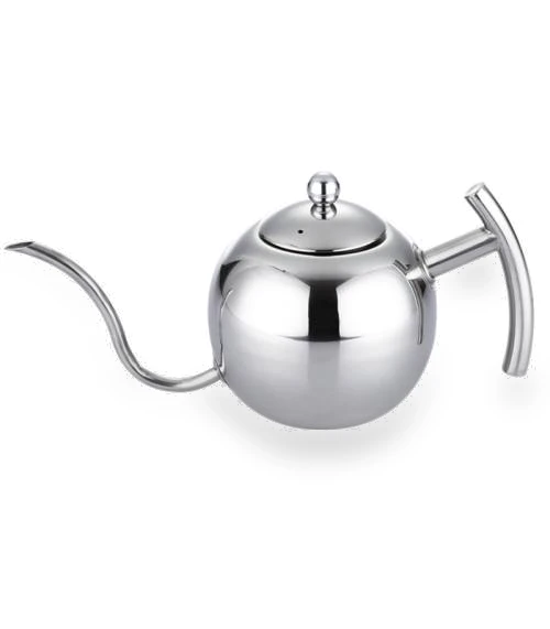 Stainless Steel Coffee Pot with Strainer — Pots