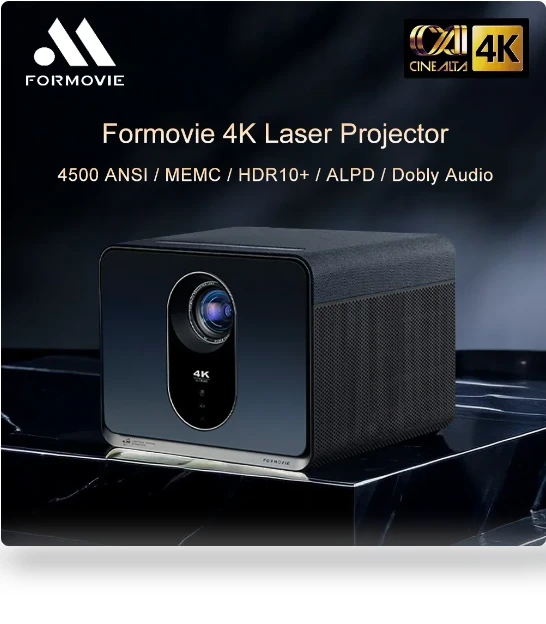 4K Laser Projector — Home Theater Projectors, Formovie