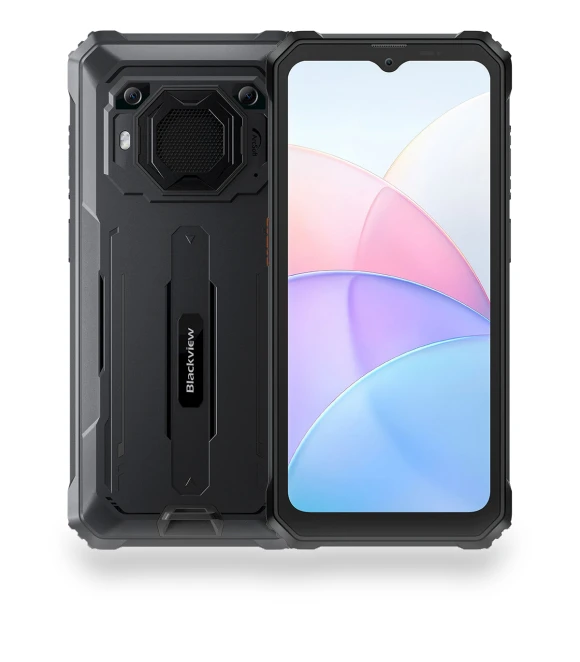 6.56-Inch 4+64GB 13000mAh Loud Speaker 4G Ruggedized Cellphone — Dry Bags, Blackview