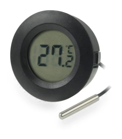 Mini Indoor LCD Display Digital Thermometer — Home Climate Control