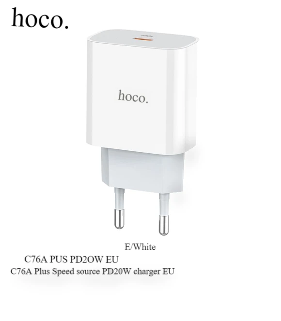 PD20W Fast Charger Set — Chargers, hoco