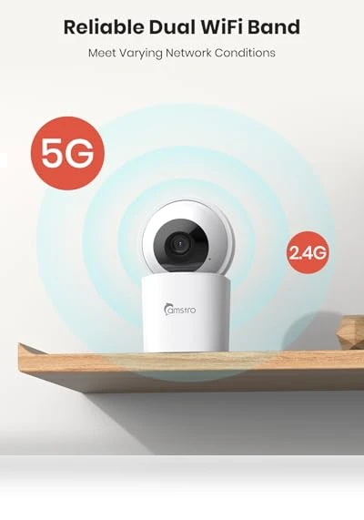 360° WiFi Security Camera — Baby Monitors, CAMSTRO