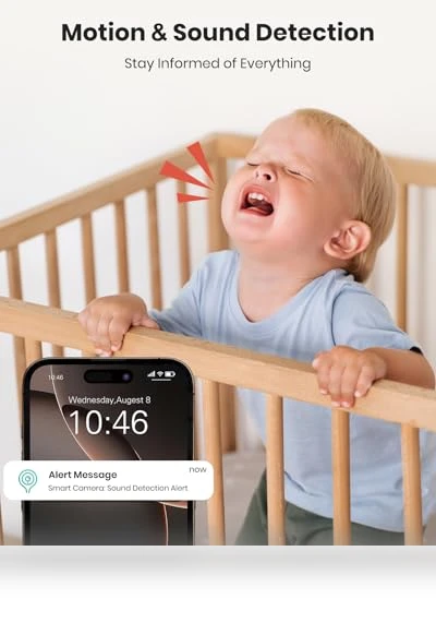 360° WiFi Security Camera — Baby Monitors, CAMSTRO
