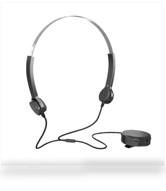Bone Conduction Wired Earphone Charging Hearing Aid — On-Ear Headphones