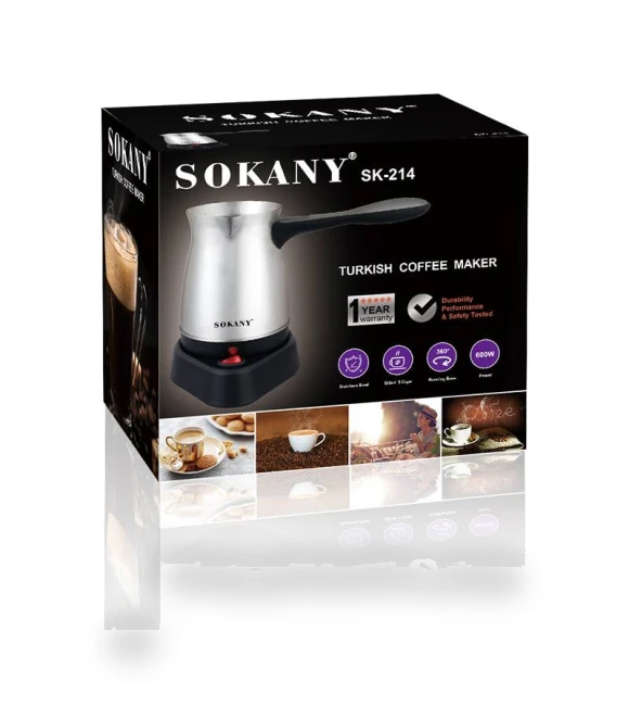 Electric Turkish Coffee Pot — Kettles & Tea Machines, SOKANY