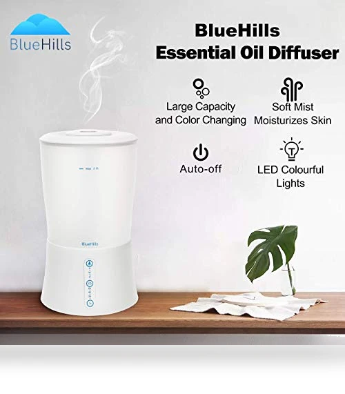 Large Essential Oil Diffuser Premium Aromatherapy Humidifier — Diffusers, BlueHills