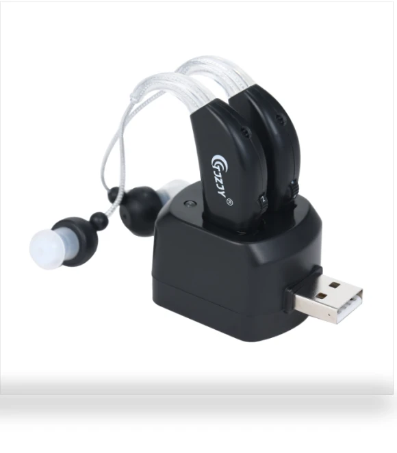 Rechargeable Hearing Aid Personal Speaker — Batteries & Chargers