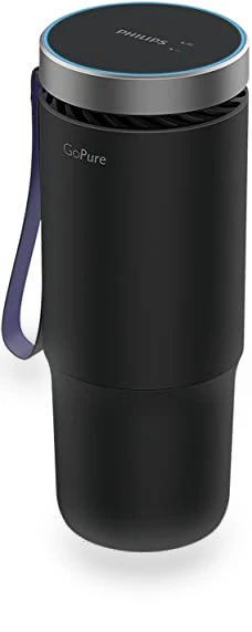 Small Portable HEPA Air Purifier with LED UVC Purification — Portable Air Purifiers, Philips Automotive Lighting