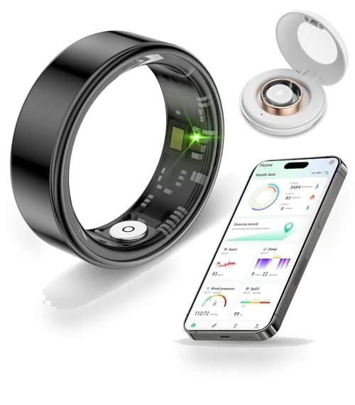 Smart Ring Health Tracker — Wearable Accessories, VNEXFU