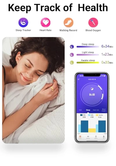 Smart Ring Health Tracker — Wearable Accessories, VNEXFU