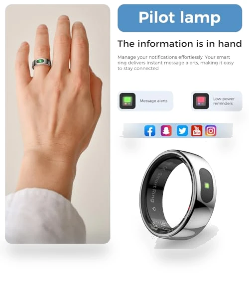 Smart Ring with Instant Notification Alerts & Gesture Control — Smart Rings, Hugrow