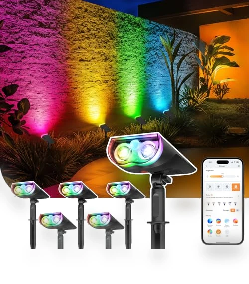 Smart Solar Lights Outdoor with Motion Sensor — Outdoor Illumination, Linkind