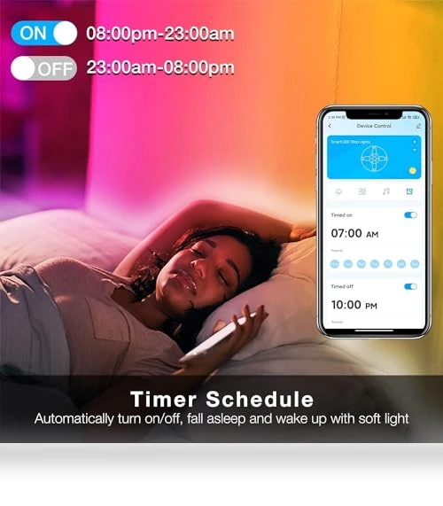 Smart WiFi LED Lights — LED Strips, DAYBETTER