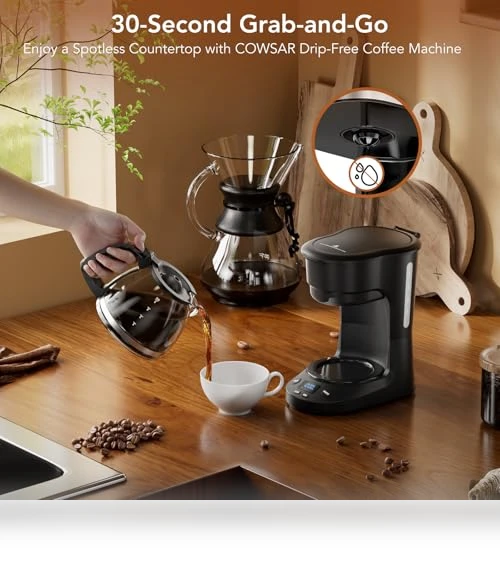 Compact Coffee Machine — Brewing Excellence, COWSAR
