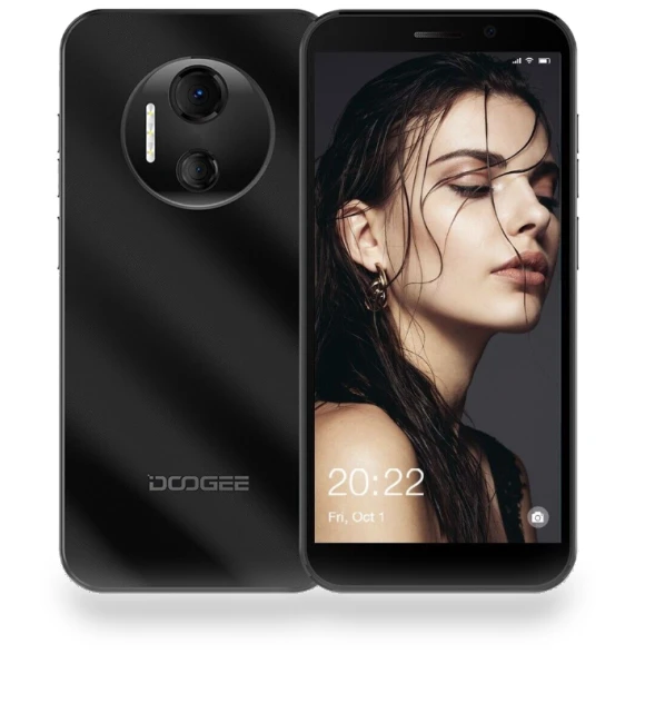 Dual SIM Smartphone with AI Double Camera — Mobiles, DOOGEE