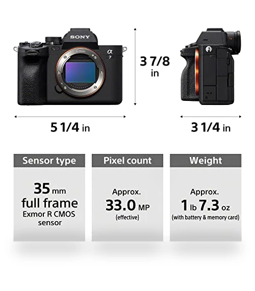 Full-frame Mirrorless Interchangeable Lens Camera with Zoom Lens Kit — Mirrorless Cameras, Sony