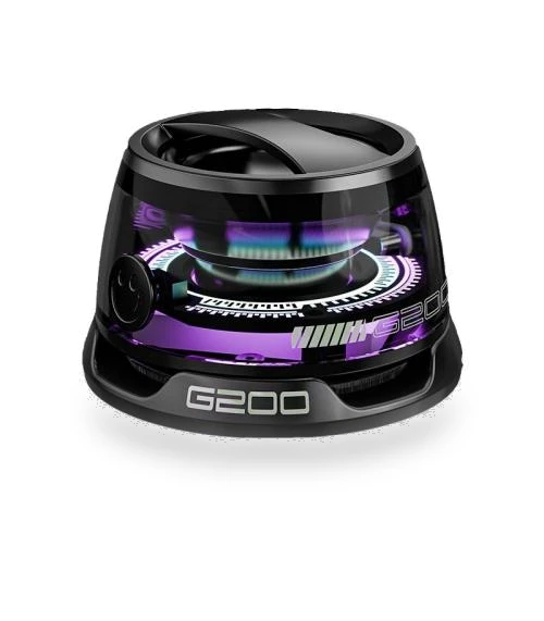 Magnetic Bluetooth Mini Speaker with Colorful Atmosphere Light — Portable Audio