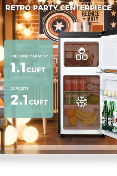 Mini Fridge with Freezer — Mini Fridges, Anypro