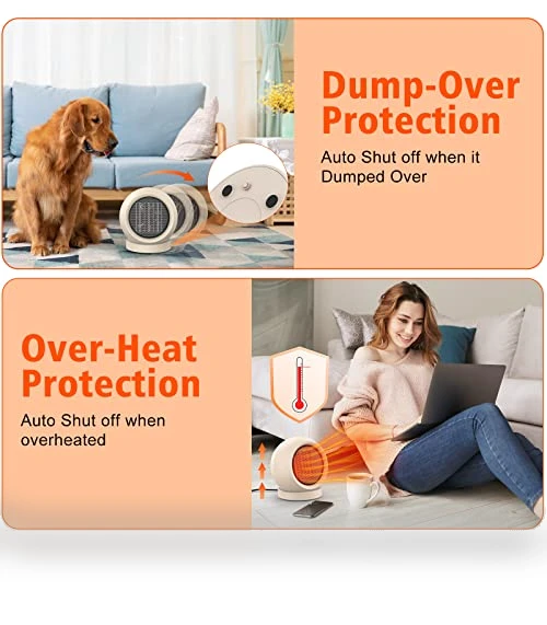 Portable Electric Desktop Heater — Portable Heating Solutions, Coolfor
