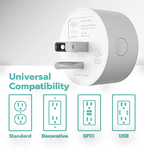 Smart Plug Mini 4-Pack — Smart Home Hubs & Controllers, KMC