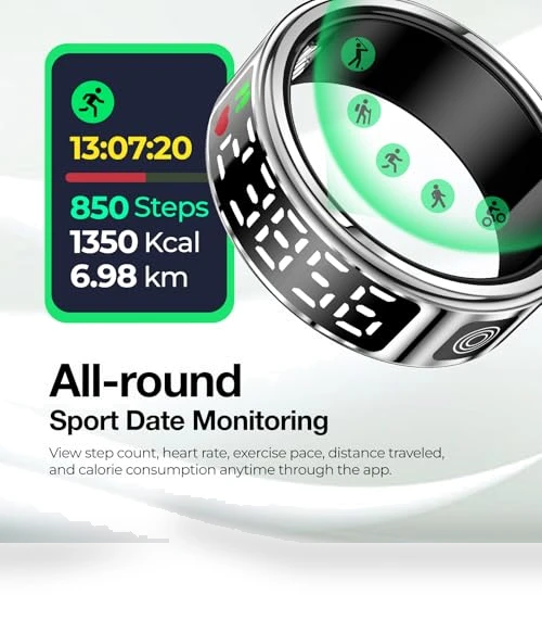 Smart Ring with Digital Display — Smart Rings, Dongguan Jiajin Electronic Technology Co., Ltd