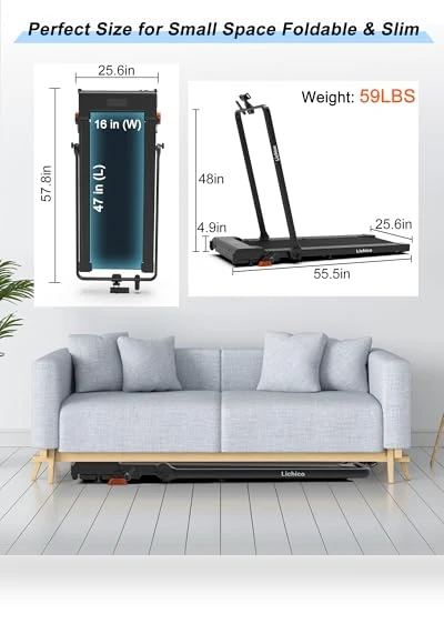 Under Desk Treadmill — Treadmills, Lichico