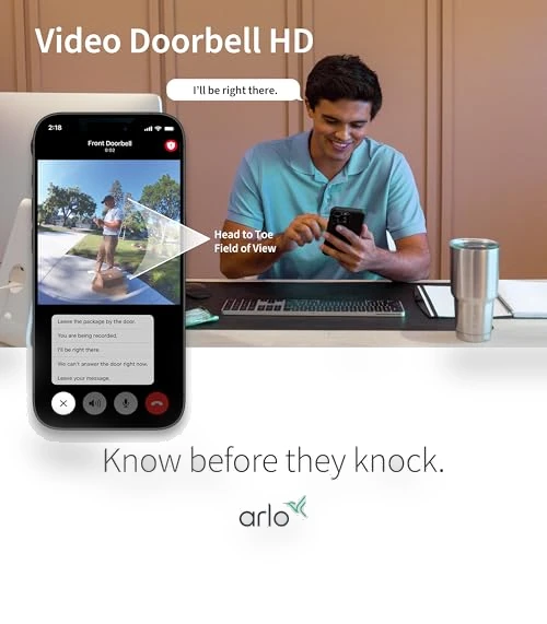 Video Doorbell HD — Smart Home Security, Arlo