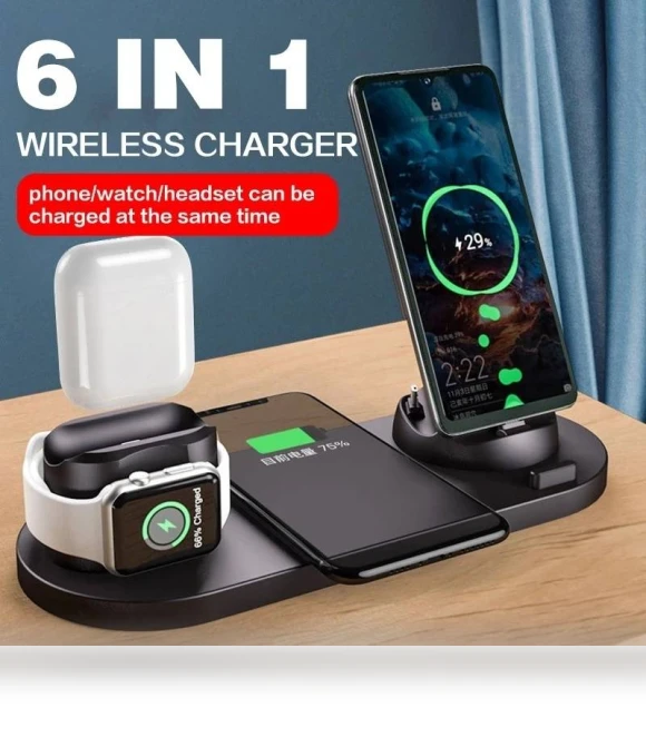 Wireless Charger 6 in 1 — Chargers, Zenez