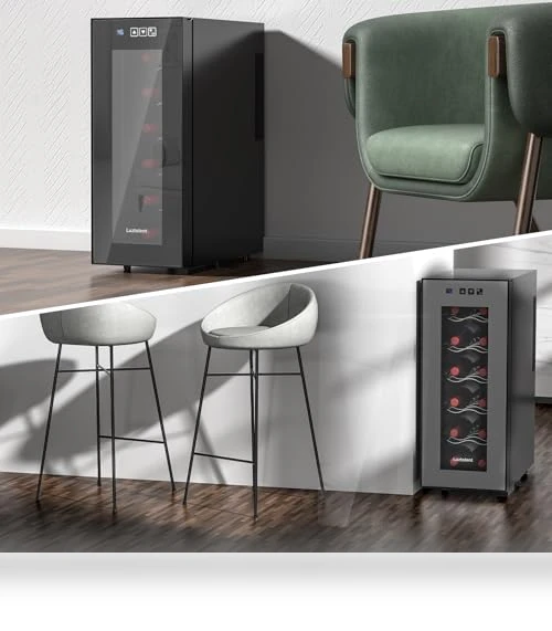 12 Bottles Wine Fridge — Mini Fridges, Luztolent