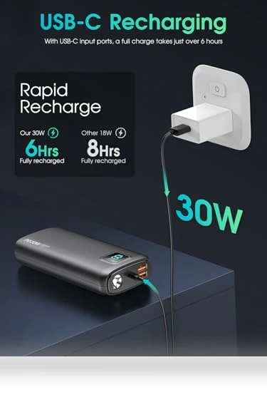 40000mAh Power Bank with PD 30W and QC 4.0 Quick Charging — Chargers, Jiangxi Xionel Electronic Technology Co., Ltd.