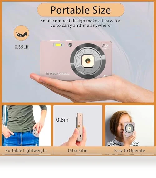 4K Digital Camera with 56MP Autofocus and 20X Zoom — Camera Gear, Focusify