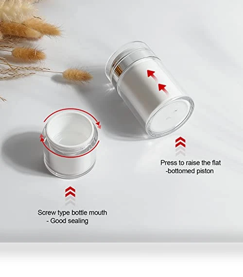 Air Pump Container for Cream — Travel Bottles, Mluchee