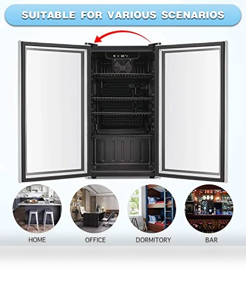 Beverage Refrigerator Cooler — Drink Coolers, Antarctic Star