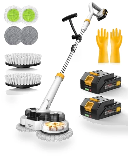 Cordless Electric Mop and Scrubber — Sweepers, qimedo