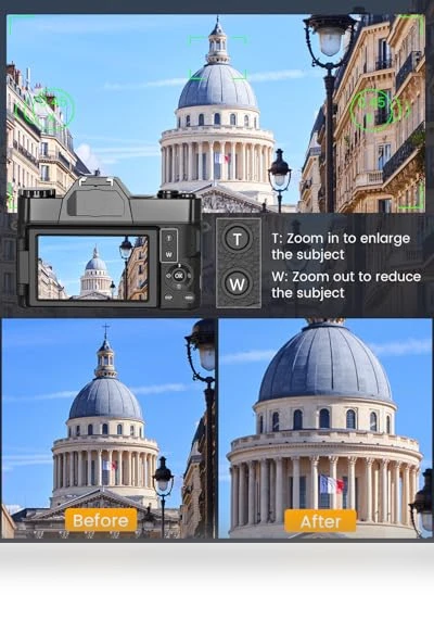 Digital Camera for Photography 4K 56MP Vlogging Camera — Video Cameras, VJIANGER