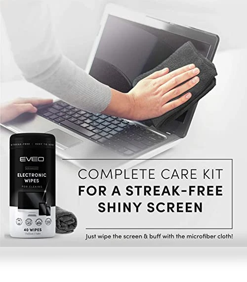 Electronic Wipes Streak-Free for Screen Cleaner — Cleaning & Repair, EVEO