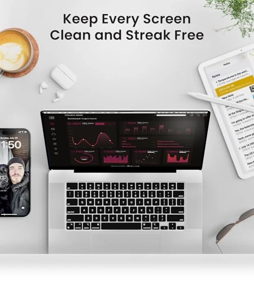 Electronic Wipes Streak-Free for Screen Cleaner — Cleaning & Repair, EVEO