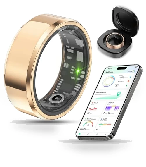 Health Tracker Smart Ring — Fitness Bands, VNEXFU
