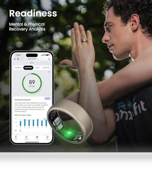 Helio Smart Ring Health Tracker — Health & Fitness, Amazfit
