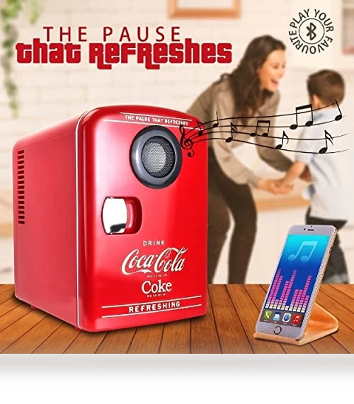 Mini Fridge with Bluetooth Speaker — Mini Fridges, Koolatron